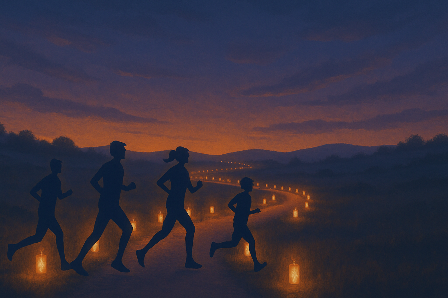 1. Wartberger Friedenslichtlauf